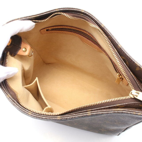 Louis Vuitton Brown Bag Looping GM Leather Monogram Shoulder - Picture 3 of 7